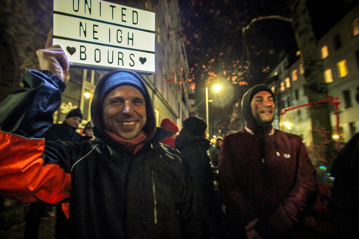 Kiezdrache gegen Verdrängung: 