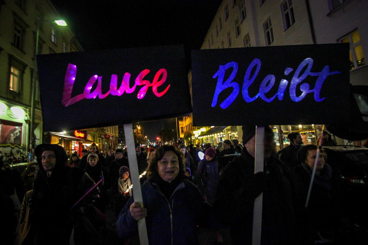 Kiezdrache gegen Verdrängung: 