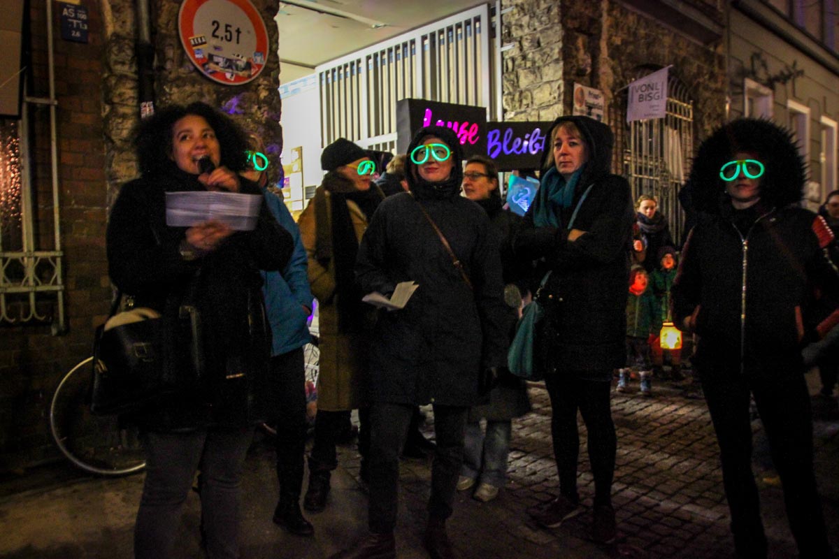 Kiezdrache gegen Verdrängung: 