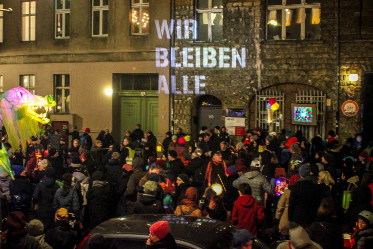 Kiezdrache gegen Verdrängung: 