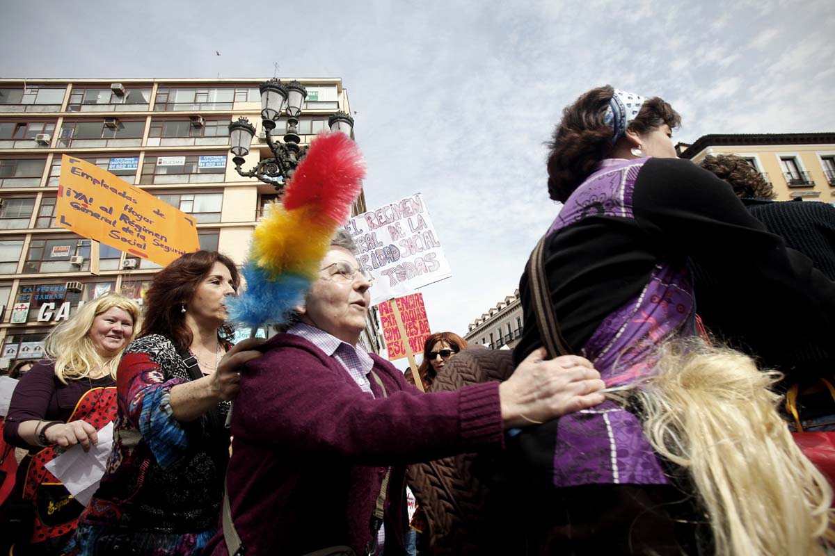 Manifestacion Empleadas Domesticas: Array