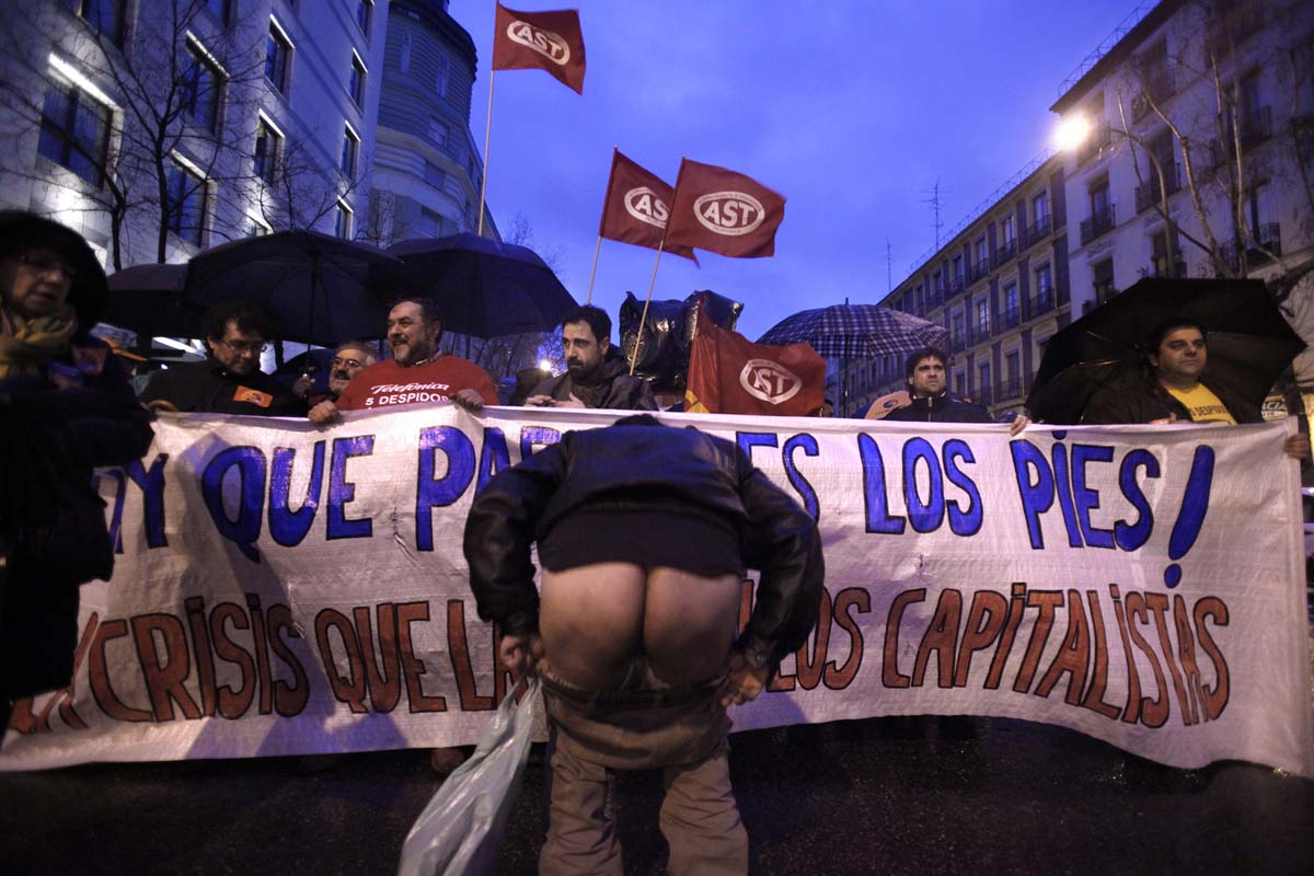 Manifestacion Contra Medidas Crisis: Array