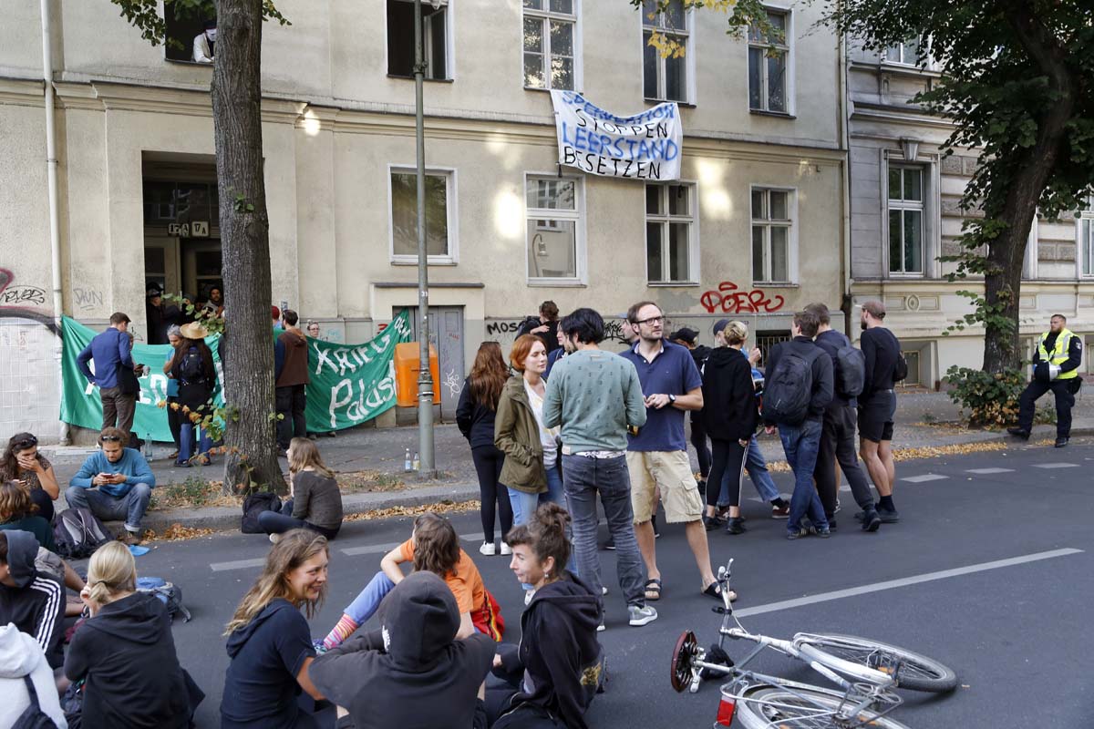 Hausbestzung in Berlin-Kreuzberg: Array