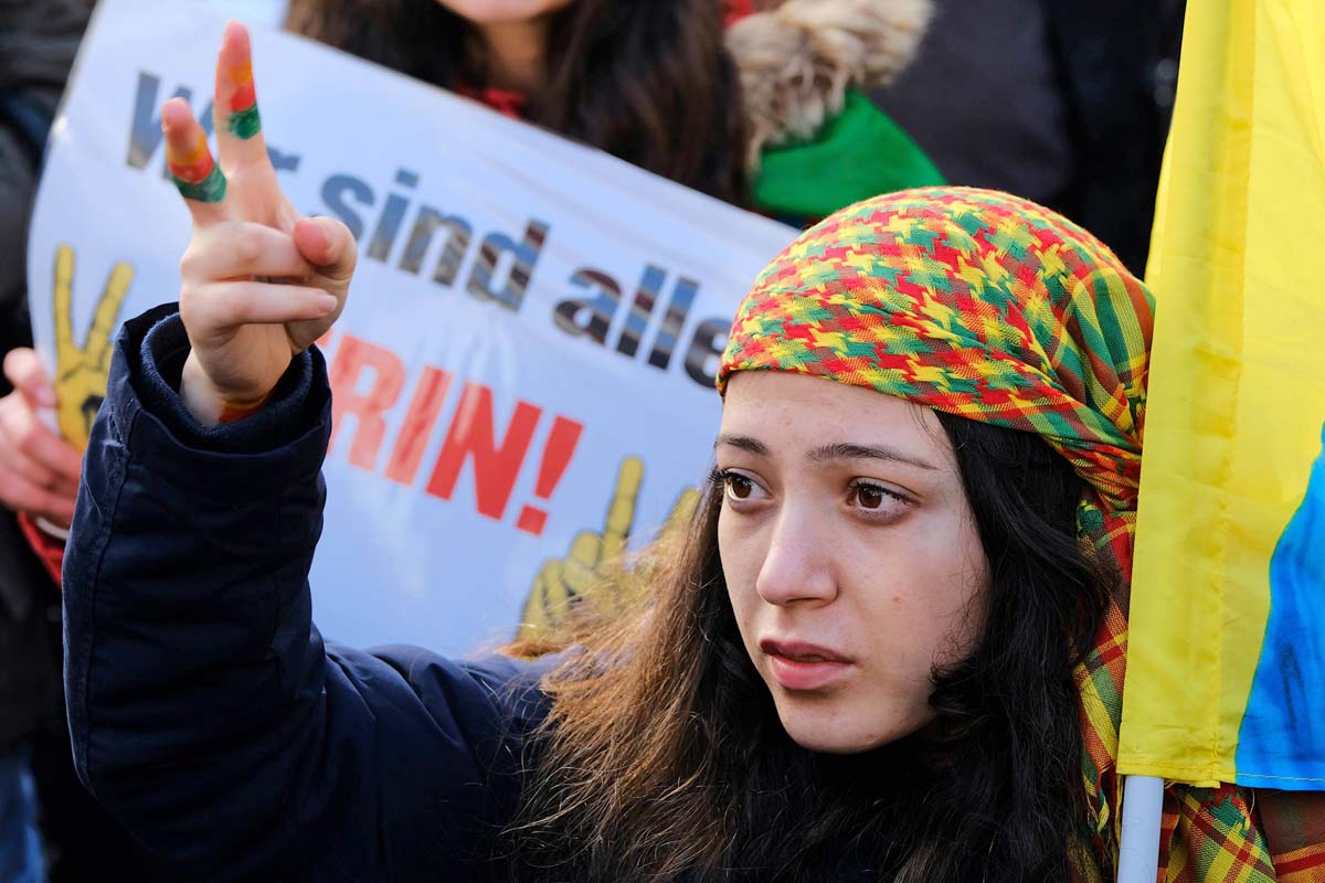 Afrin-Demonstration: 