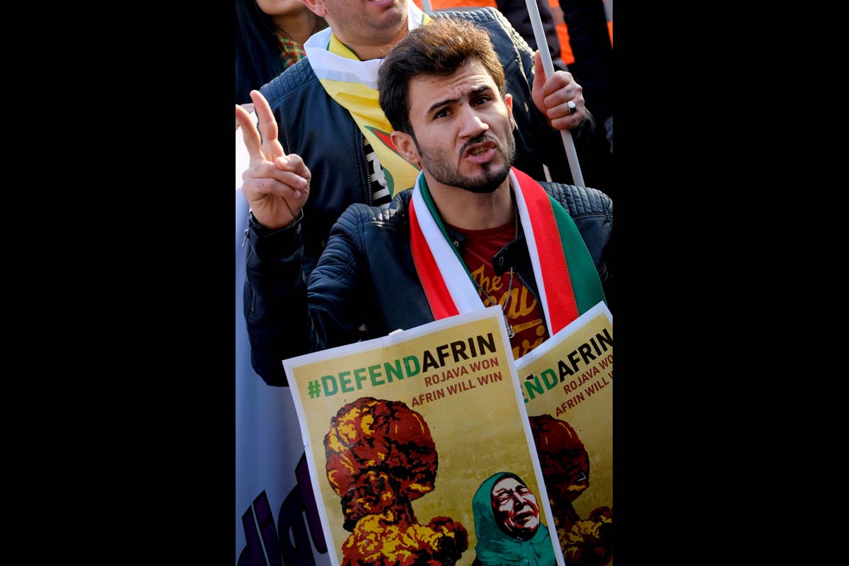 Afrin-Demonstration: 