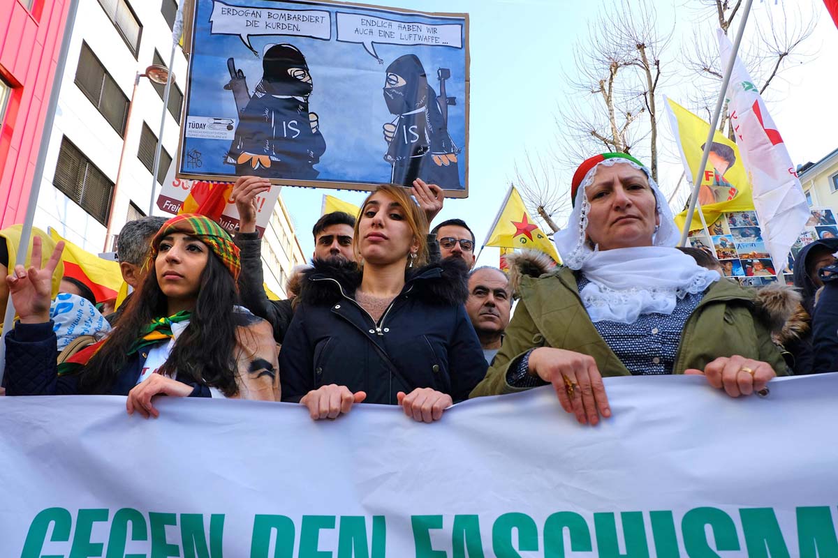 Afrin-Demonstration: 