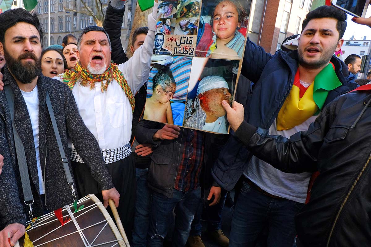 Afrin-Demonstration: 