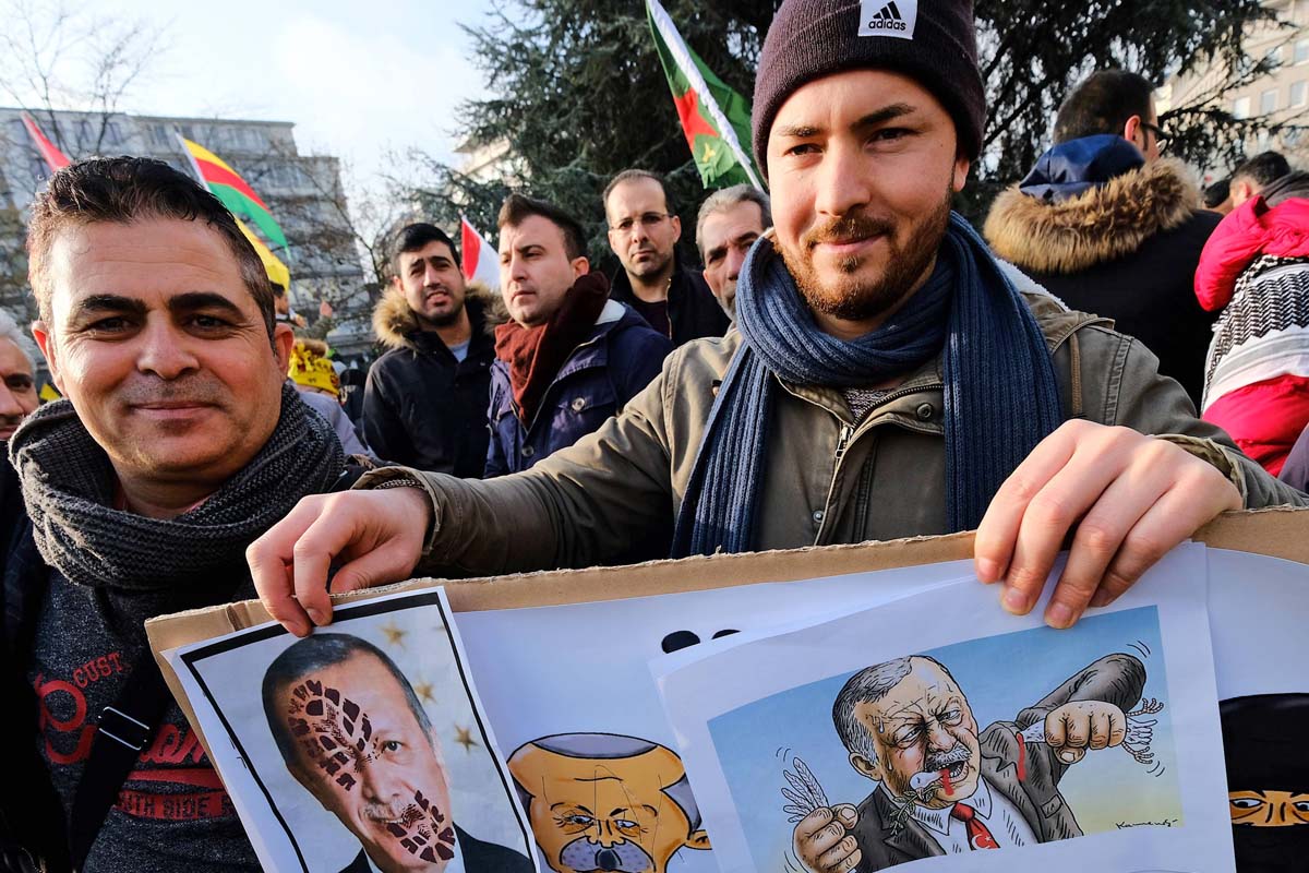 Afrin-Demonstration: 