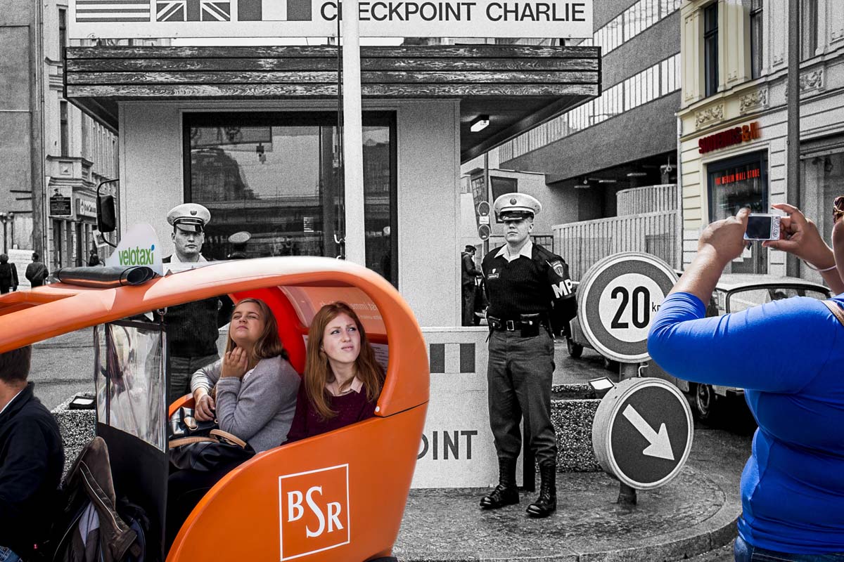 The Berlin Wall - is gone as long as it existed: Array