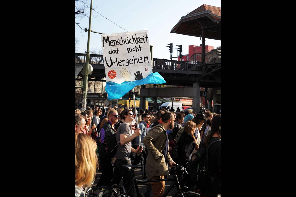 Für sichere Häfen und solidarische Städte, Berlin 2019: Array