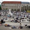 Extinction Rebellion Berlin, Massen Die-In 27. April 2019:    Array