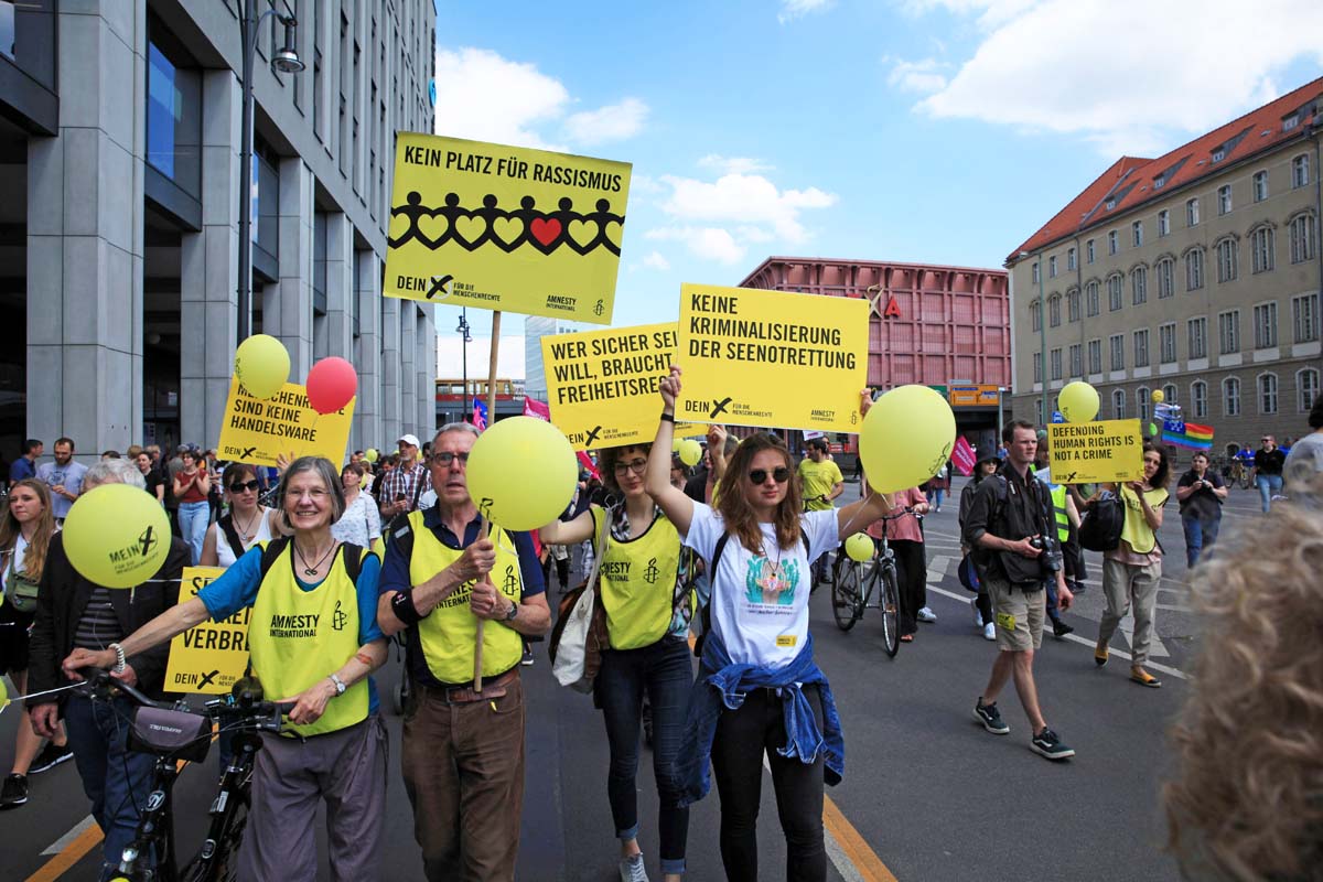 Demonstration - 1 Europa für alle - Berlin, 19. Mai 2019: Array