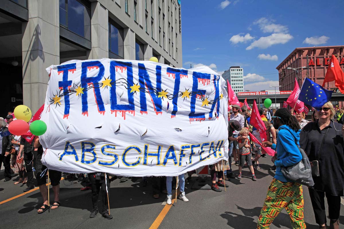 Demonstration - 1 Europa für alle - Berlin, 19. Mai 2019: Array