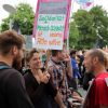 Seebrücke-Demonstration für die Rechte von Geflüchteten und #FreeCarola, Berlin 6.7.2019:    Array