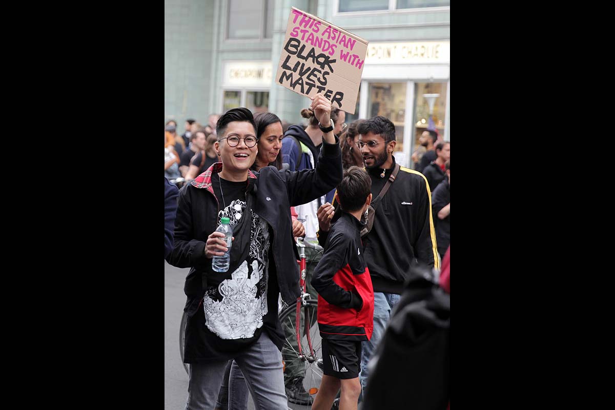 #BlackLivesMatterBerlin - Deutschland hat ein Rassismusproblem! Protestmarsch am 5.7.2019: Array