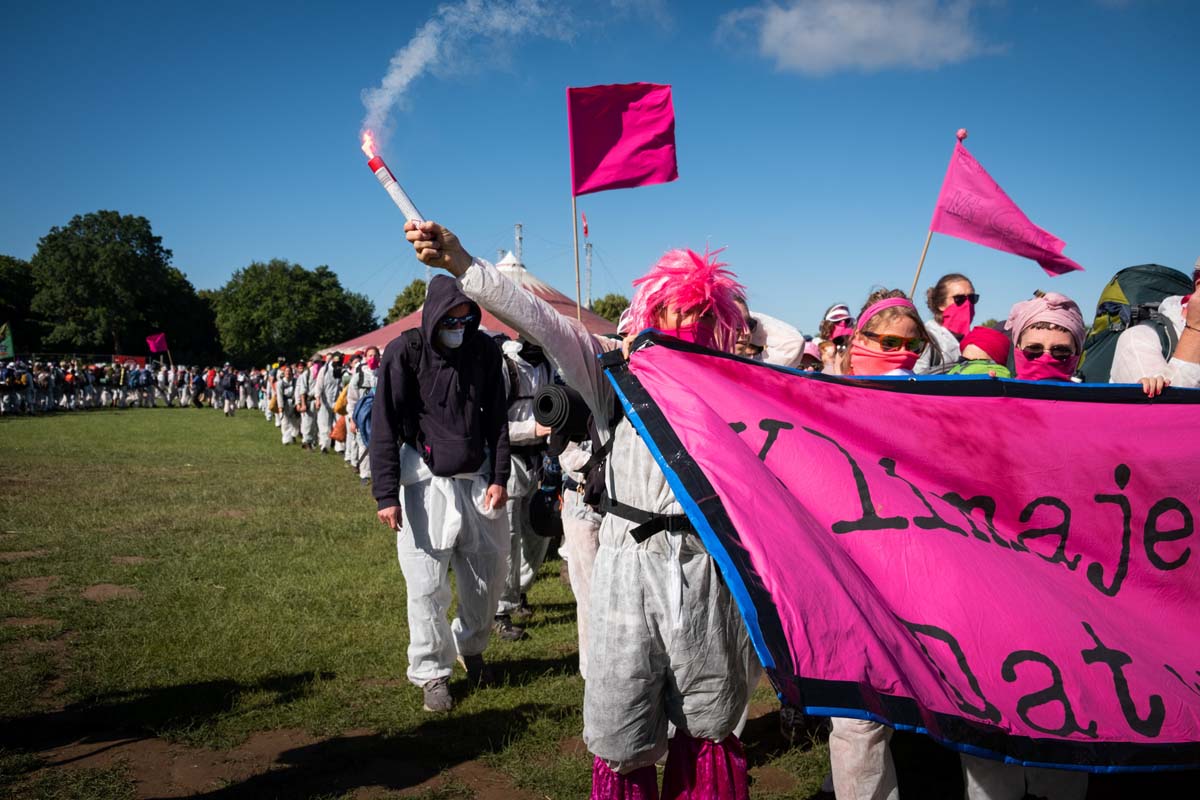 Ende Gelände im Rheinland 2019: Array