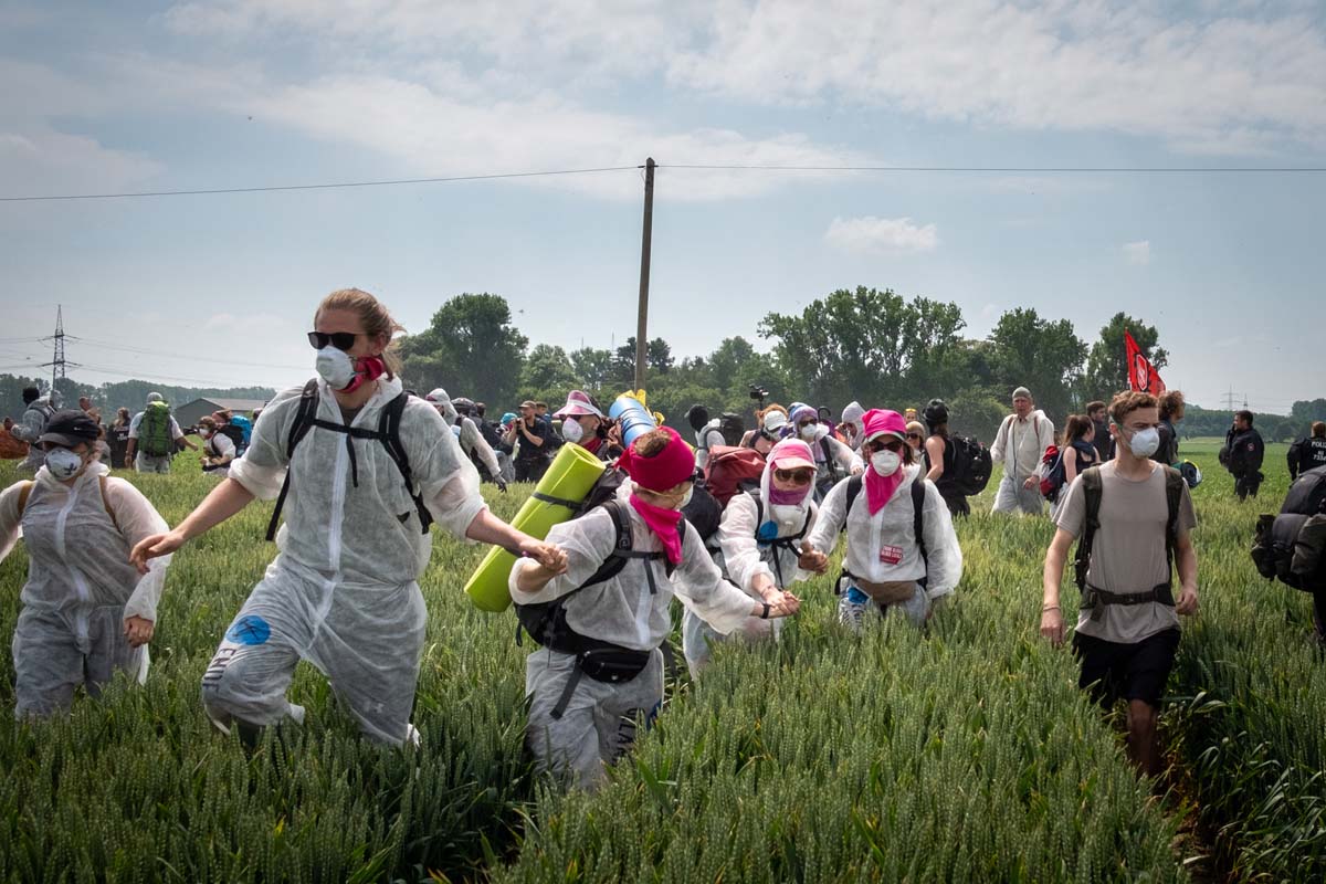 Ende Gelände im Rheinland 2019: Array