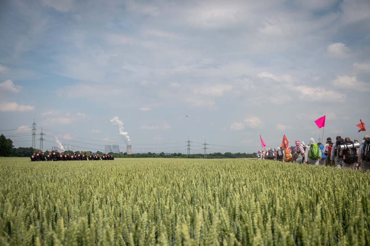 Ende Gelände im Rheinland 2019: Array