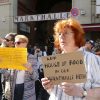 Protest gegen möglichen Aldi-Auszug aus der Markthalle Neun in Berlin-Kreuzberg:    Array