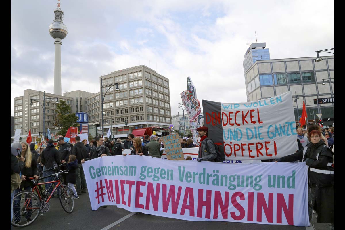 Demonstration für einen Mietendeckel: Array