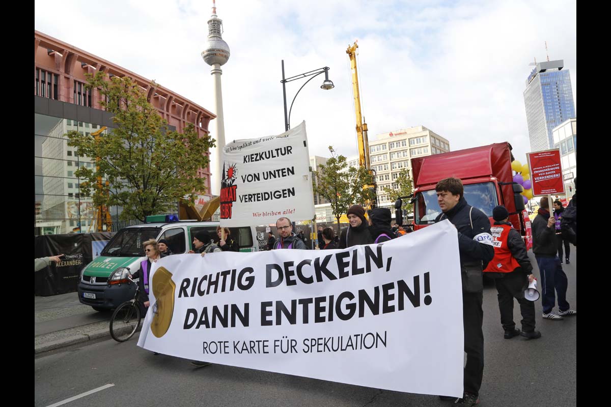 Demonstration für einen Mietendeckel: Array