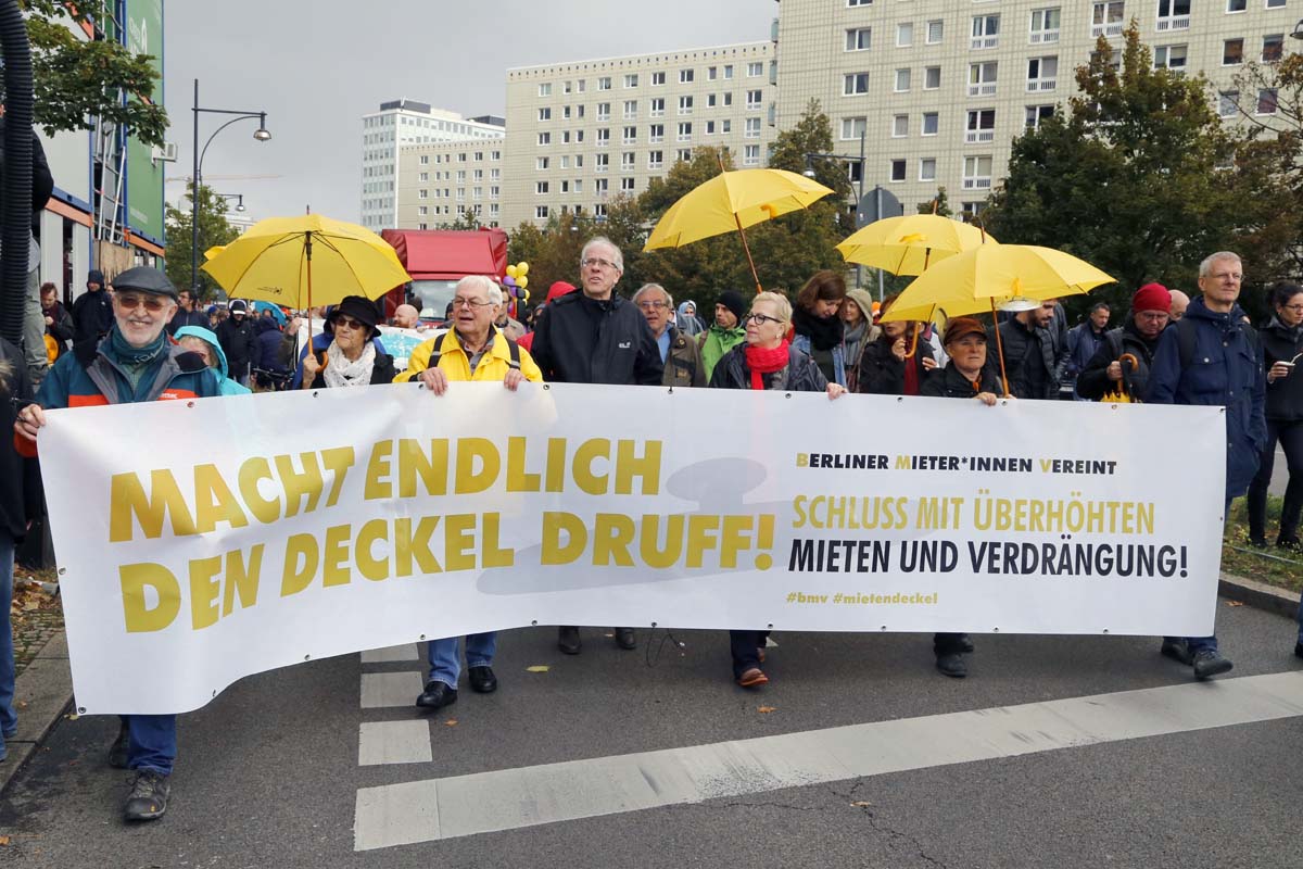 Demonstration für einen Mietendeckel: Array