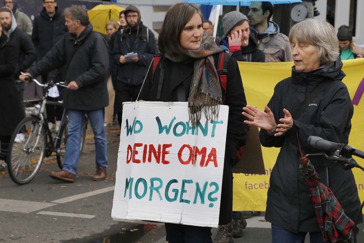 Demonstration für einen Mietendeckel: Array