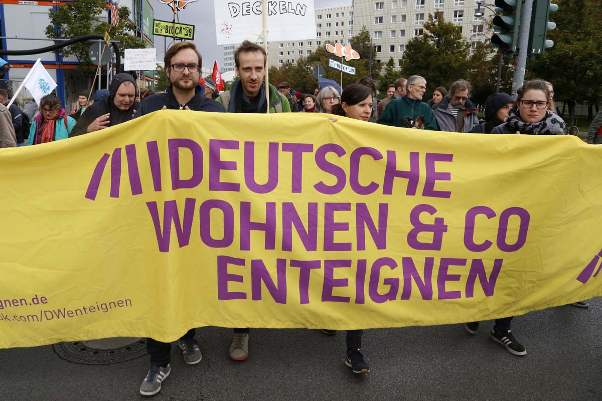 Demonstration für einen Mietendeckel: Array