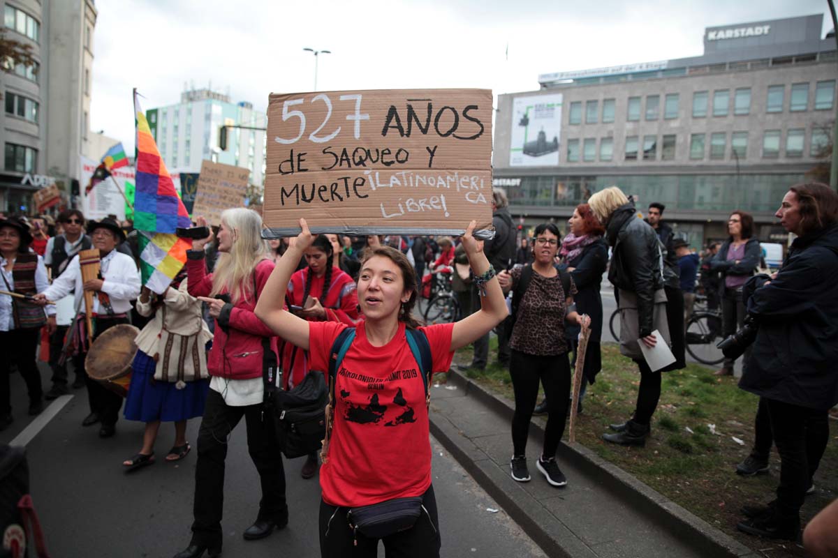 Erste Antikoloniale Demonstration, Berlin 12.10.2019: Array