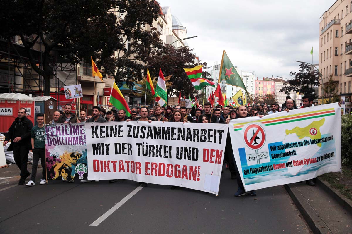 1. Antikoloniale Demonstration, Berlin 12.10.2019: Array
