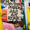 Solidaritätsdemonstration mit Rojava:    Array