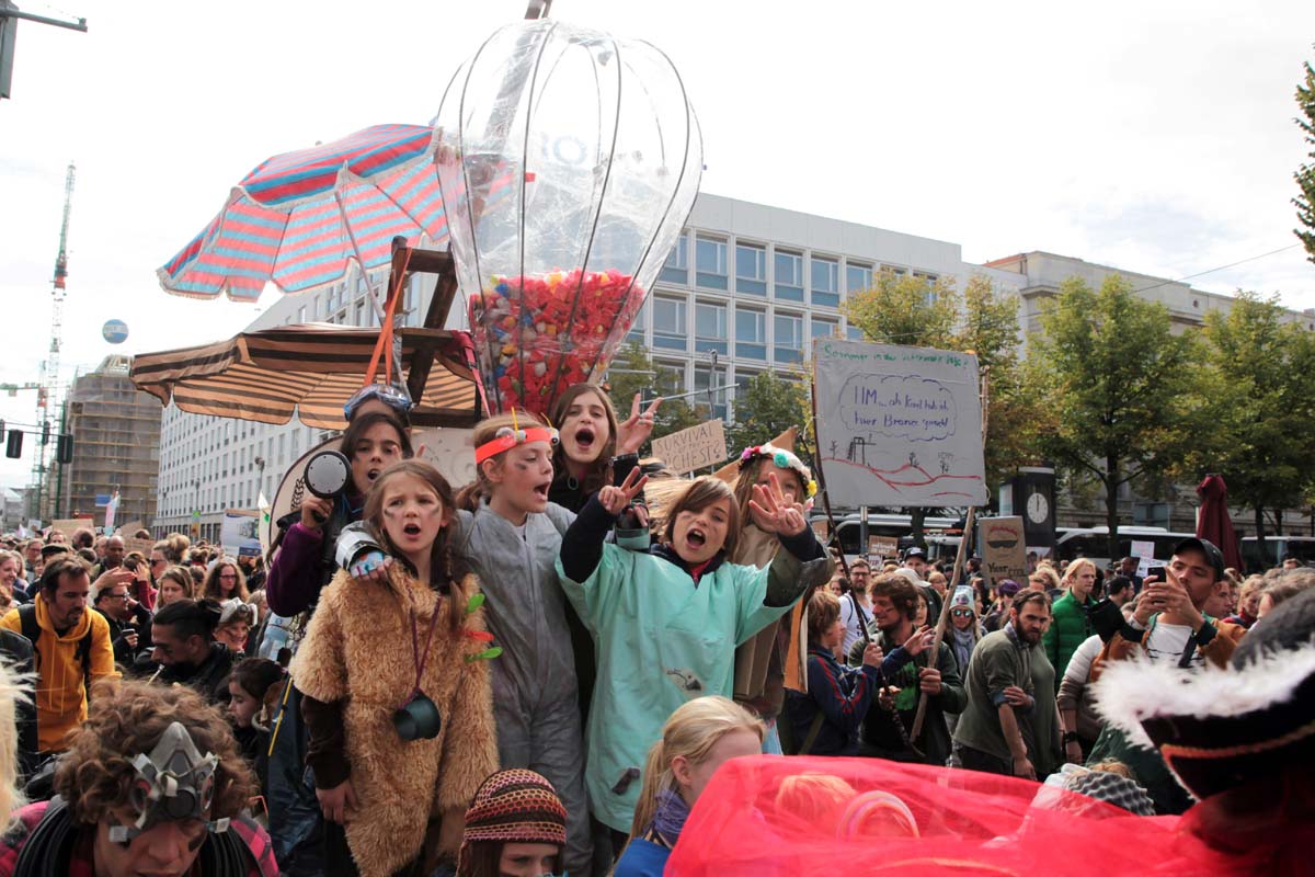 Globaler Klimastreik - #FridaysForFuture Berlin 20.09.2019: Array