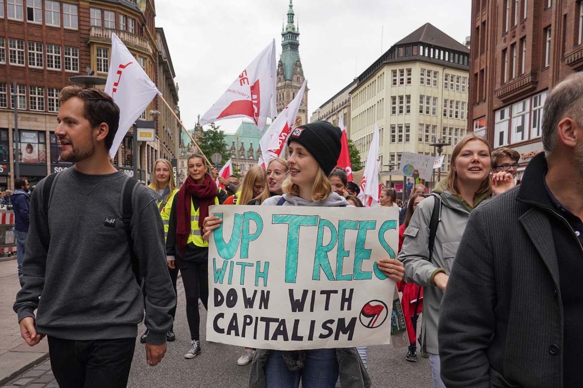 20.September 2019, Hamburg, Klimastreik Demo Hamburg: 