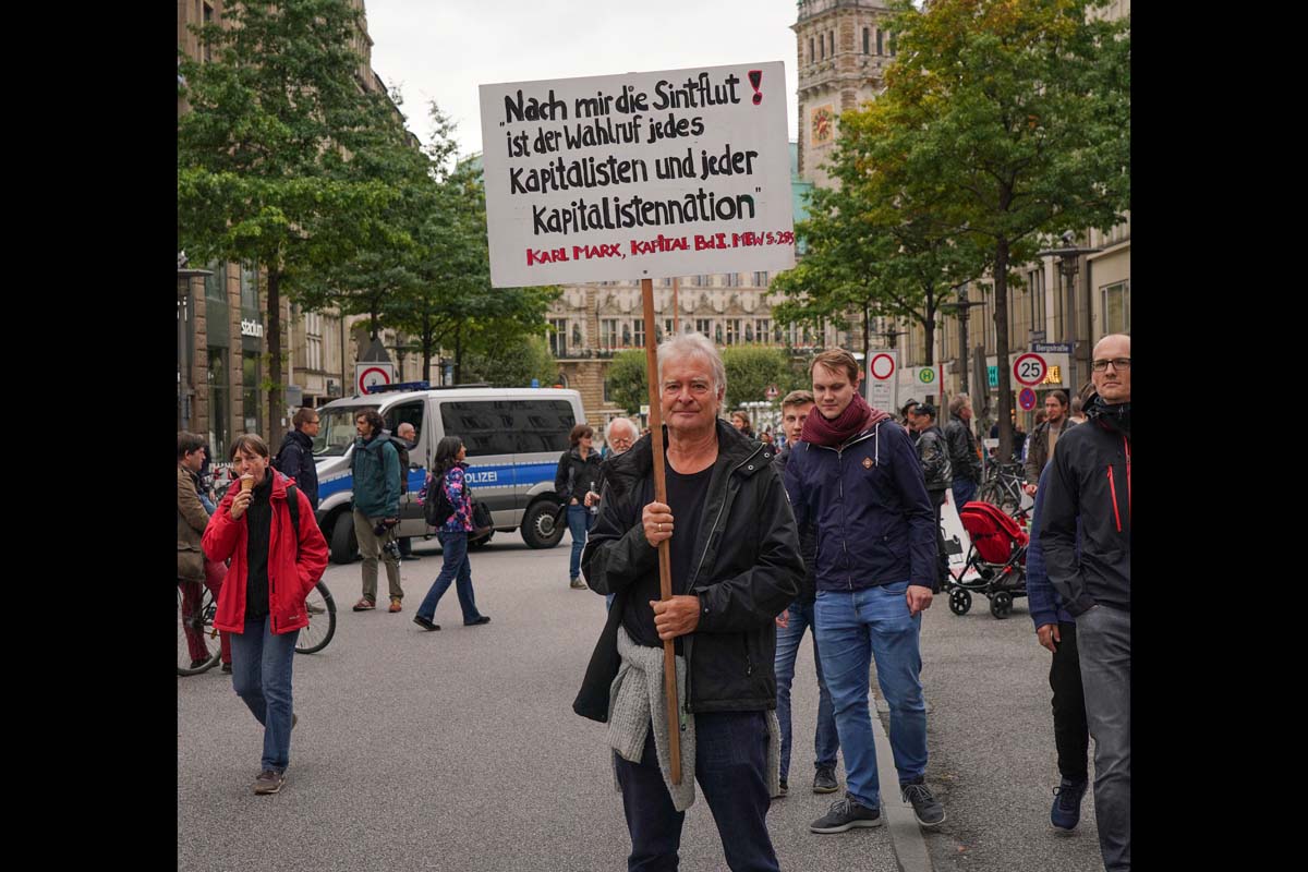 20.September 2019, Hamburg, Klimastreik Demo Hamburg: 