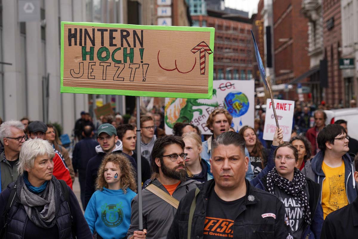 20.September 2019, Hamburg, Klimastreik Demo Hamburg: 