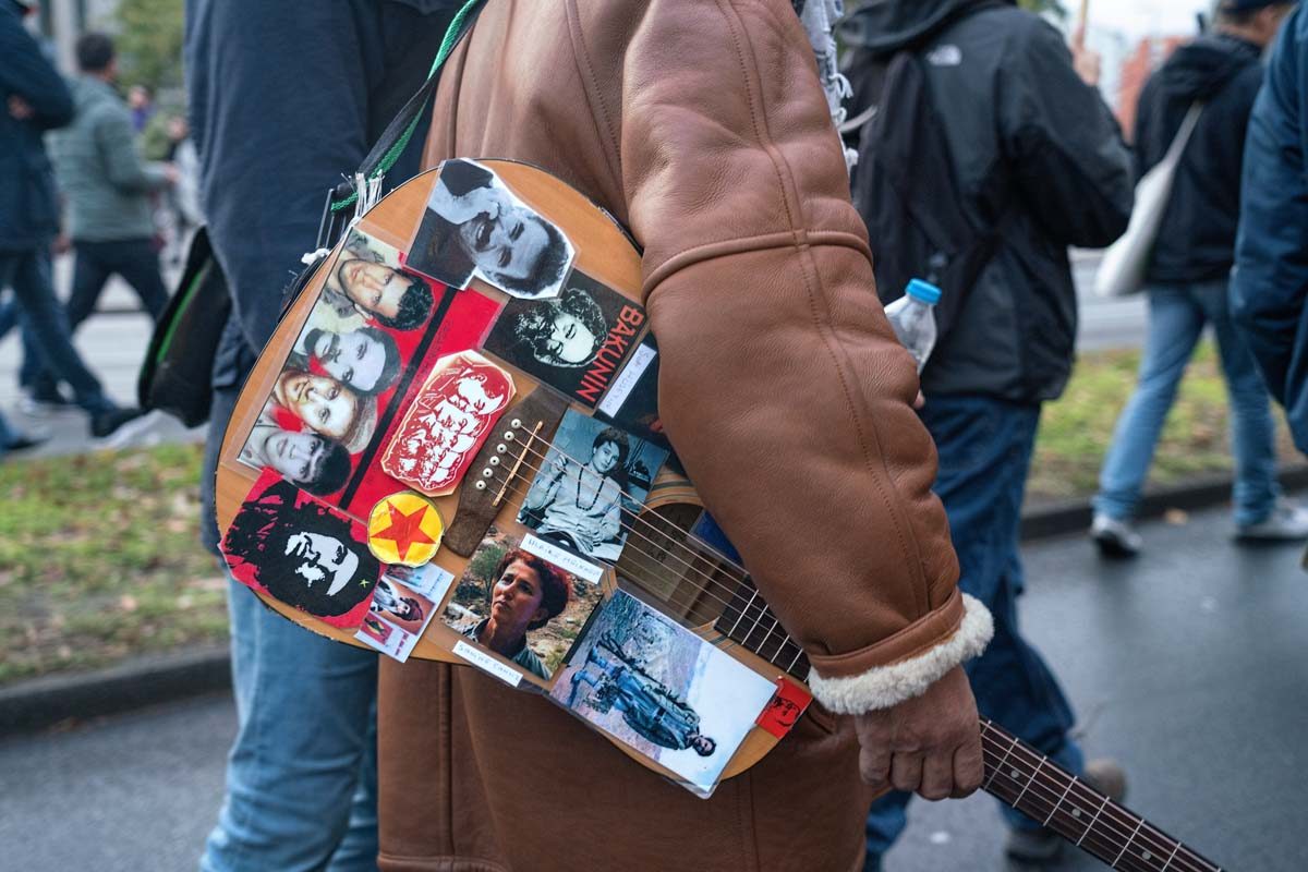 02.11.2019, Welt-Rojava Tag in Berlin: 