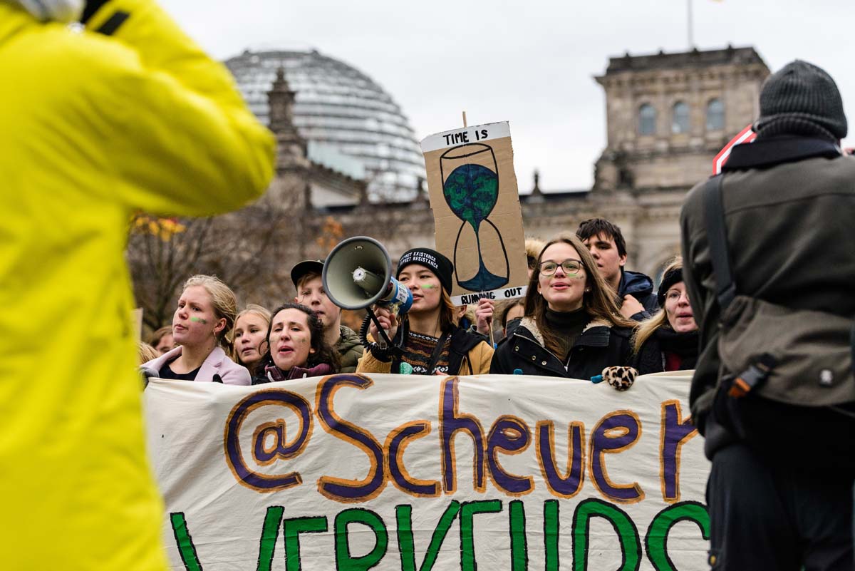 Klimastreik in Berlin: Array
