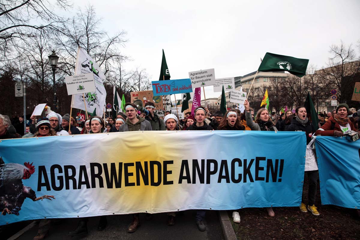 Agrarwende anpacken, Klima schützen! – Wir haben die Fatale Politik satt! Berlin 18.01.2020: 