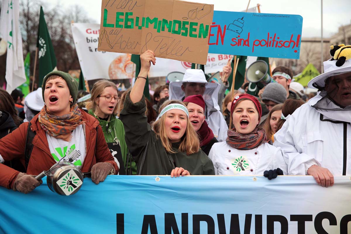 Agrarwende anpacken, Klima schützen! – Wir haben die Fatale Politik satt! Berlin 18.01.2020: 