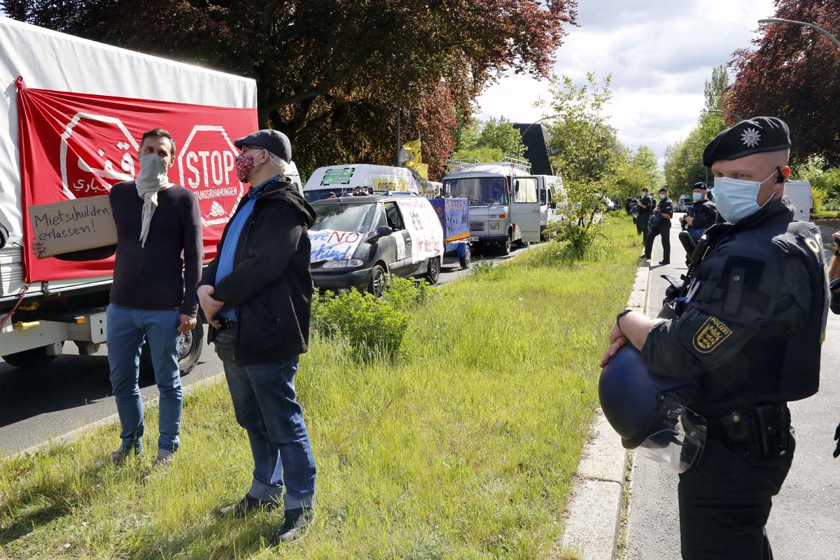 My Gruni Autokorso im Grunewald: Array