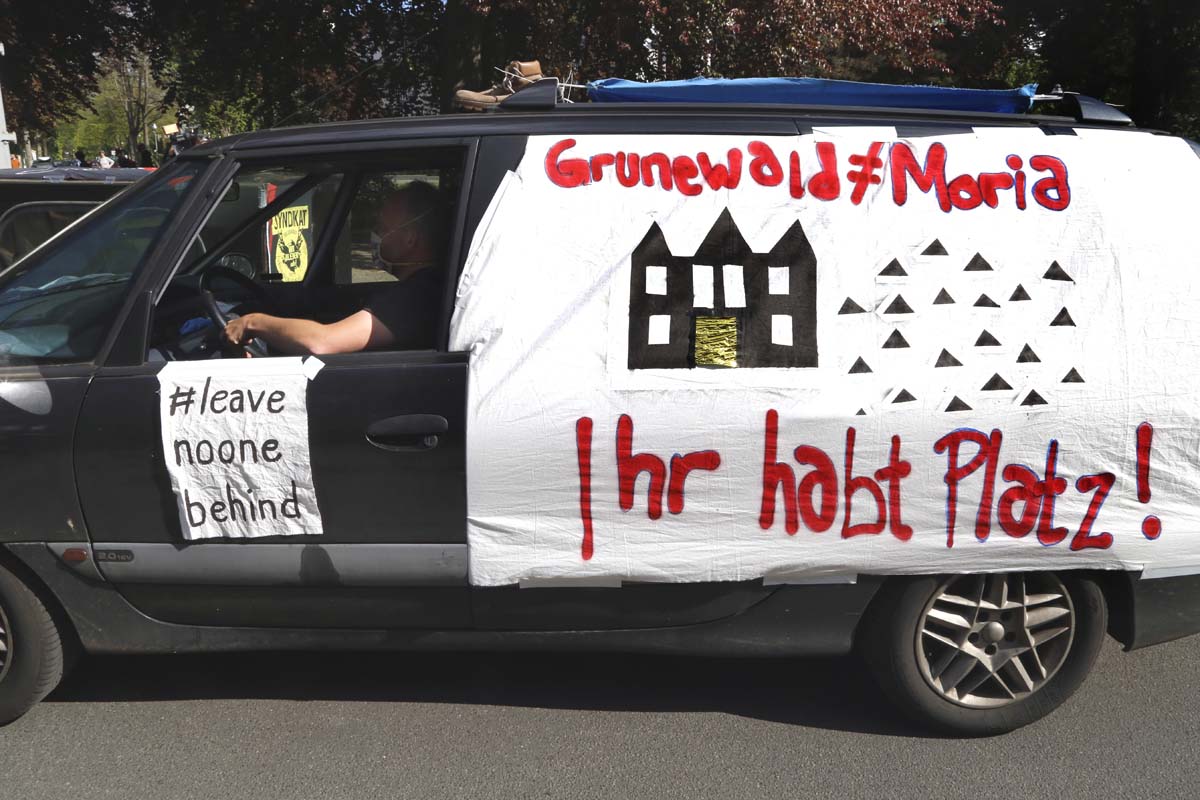 My Gruni Autokorso im Grunewald: Array