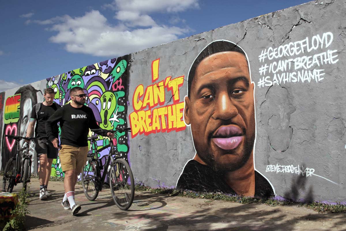 George Floyd - I can't breathe by Eme Freethinker: Array