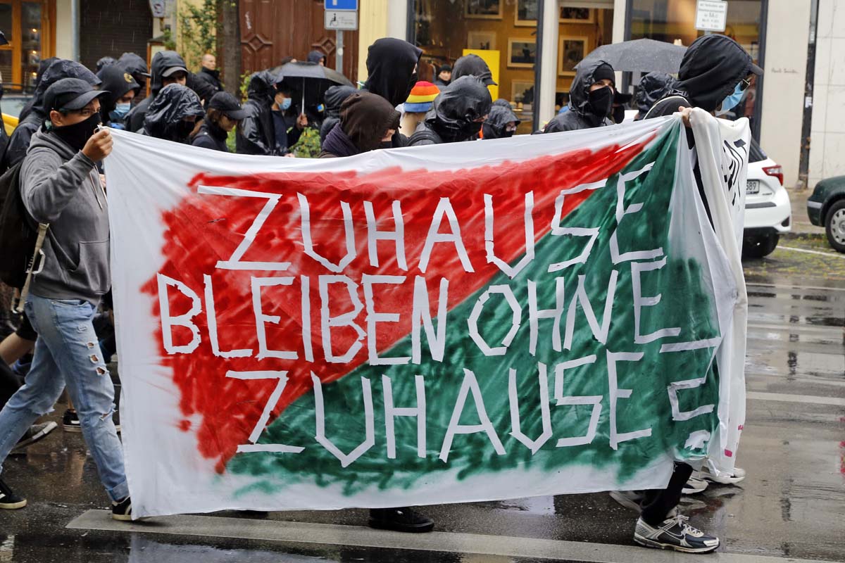 Demo gegen Mietenwahnsinn: Array