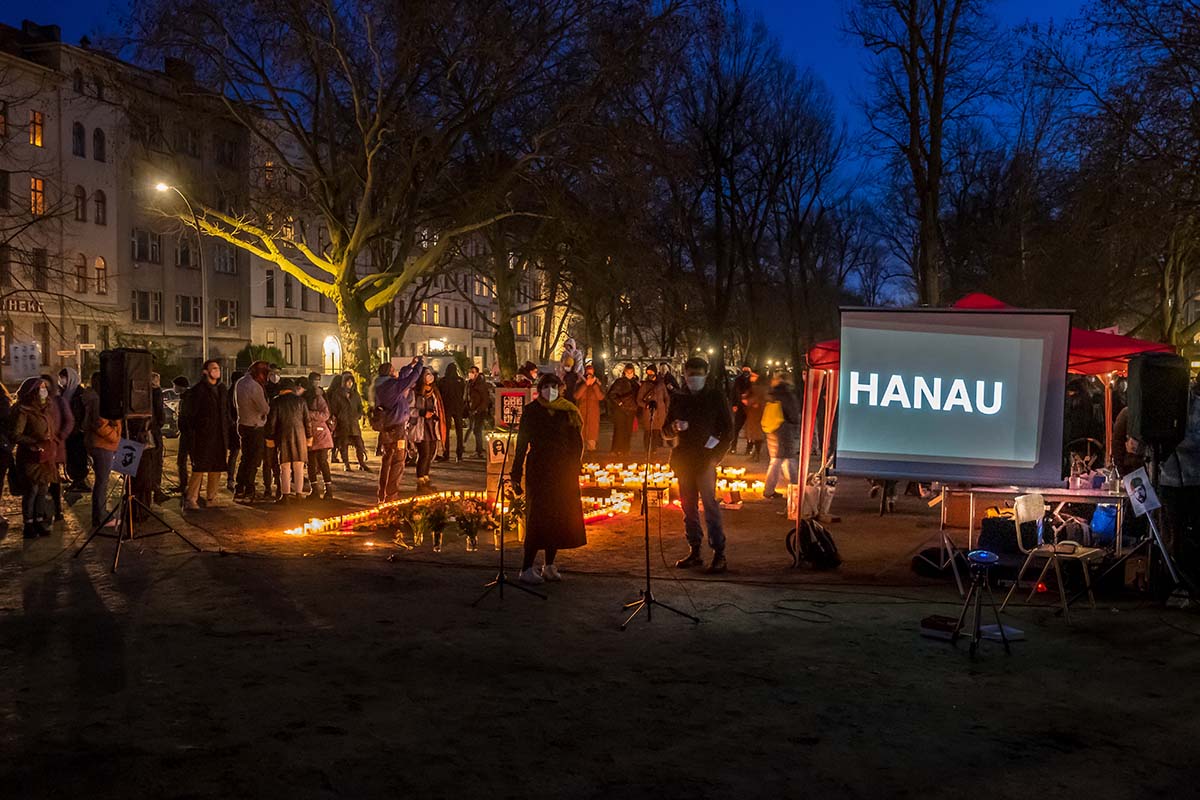 Gedenken an die Opfer von Hanau: