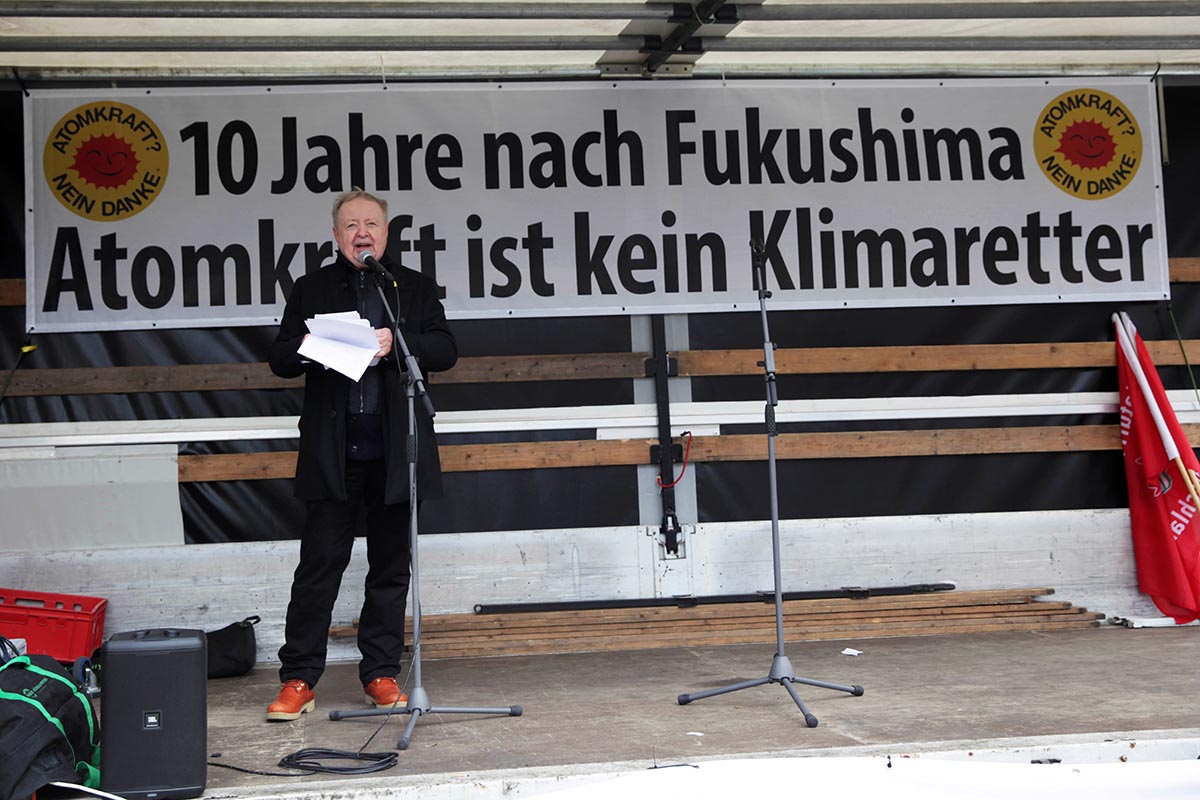 10 Jahre nach Fukushima: Atomkraft ist kein Klimaretter! Berlin 6. März 2021: Array