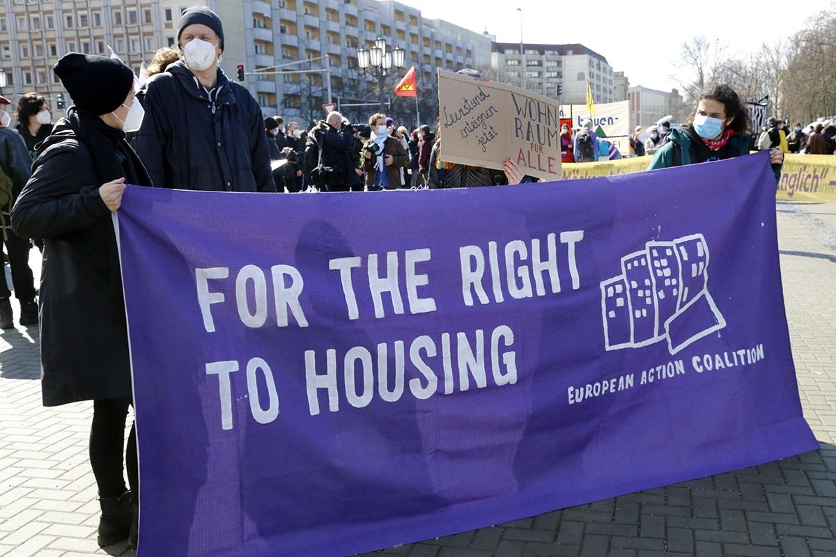 Demo gegen Mietenwahnsinn - Wohnungen für alle - Housing Action Day: Array