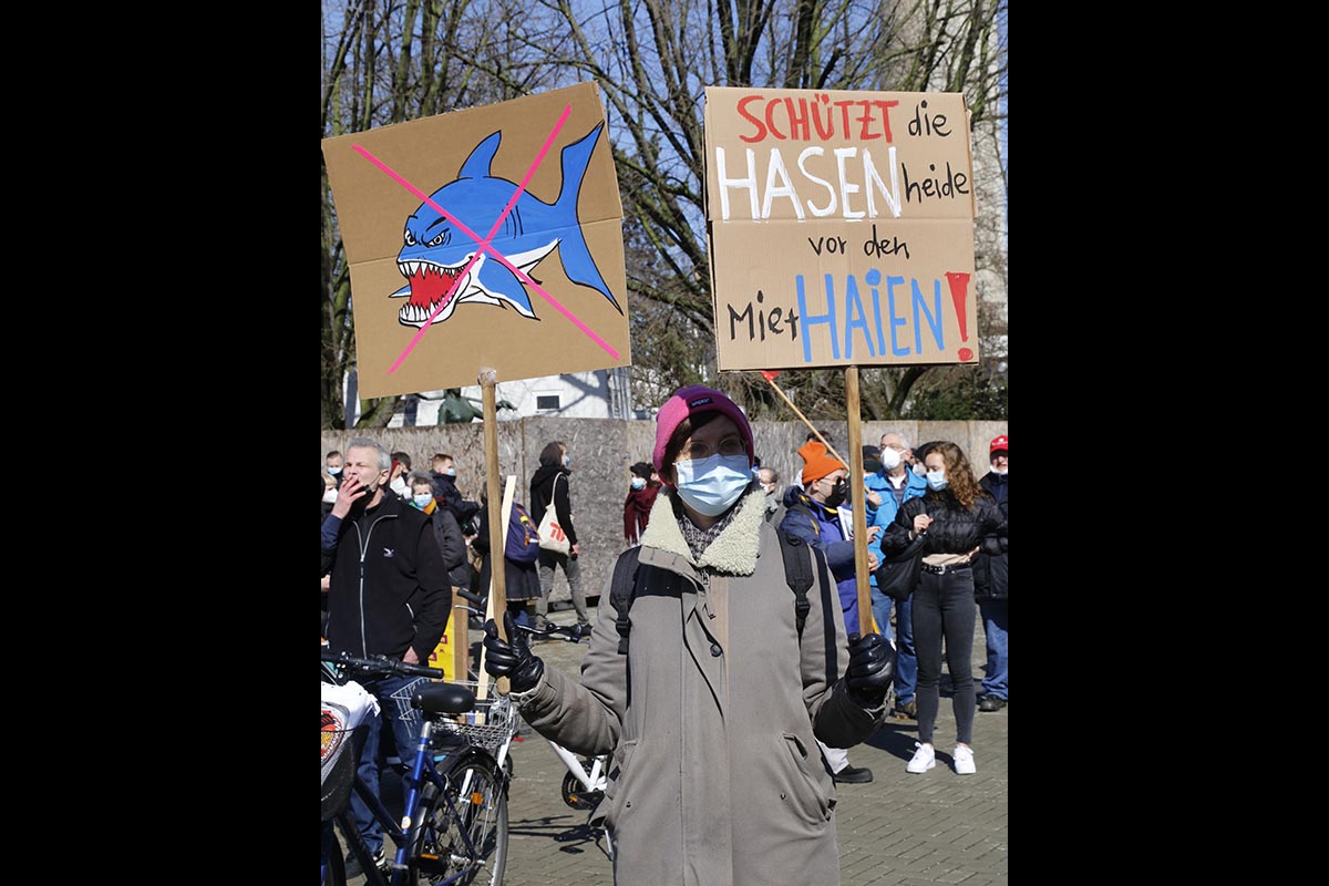 Demo gegen Mietenwahnsinn - Wohnungen für alle - Housing Action Day: Array