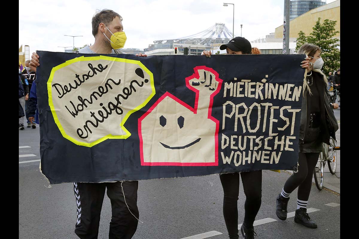 Demo gegen Mietenwahnsinn - Enteignung jetzt erst recht: Array
