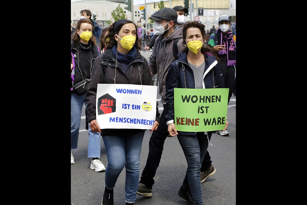 Demo gegen Mietenwahnsinn - Enteignung jetzt erst recht: Array
