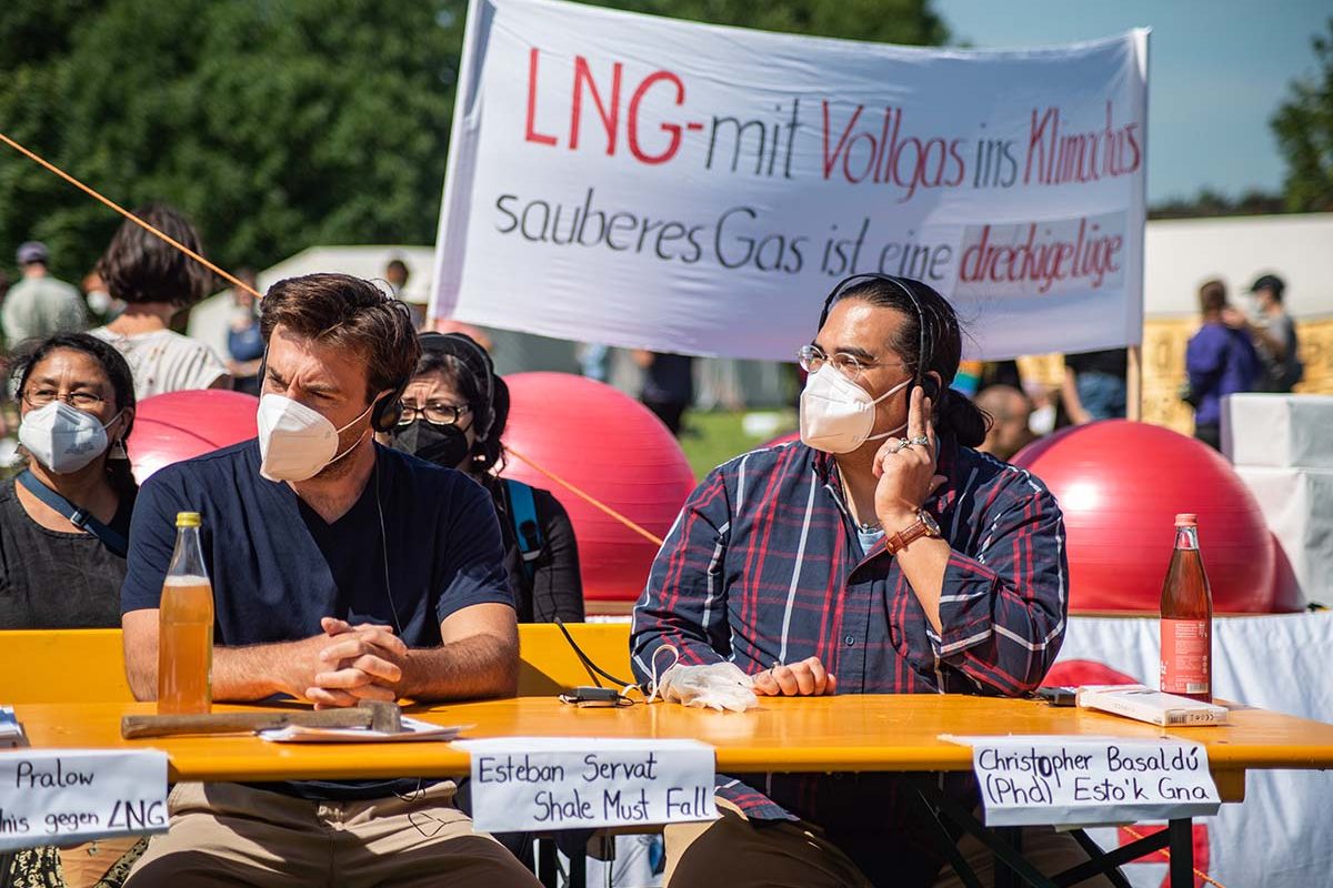 Ende Gelände Camp 2021 Brunsbüttel: Array